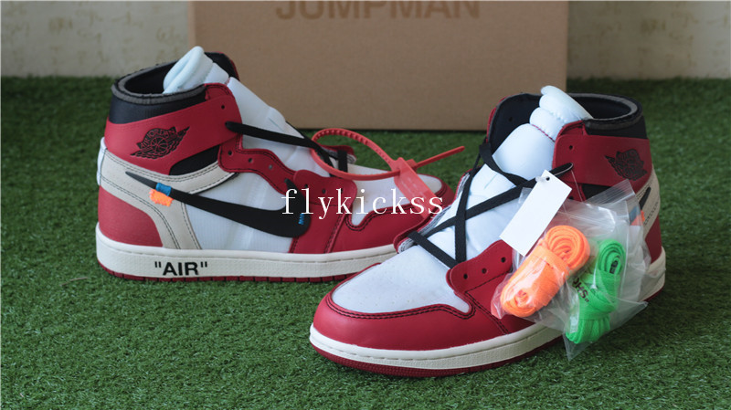 Final Correct Version Off White x Air Jordan 1